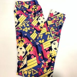 OS Disney Pocahontas LuLaRoe leggings NWT